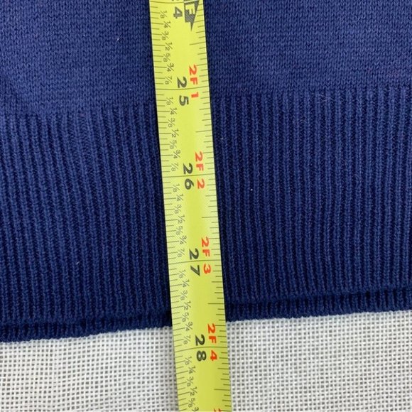 Club Room Mens Striped Lightweight Sweater Orange Combo L - Picture 6 of 9